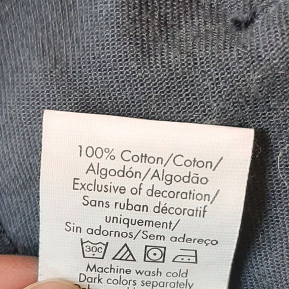 Calvin Klein Jeans Gray Cotton & Velvet Military Style Jacket M - Picture 7 of 12